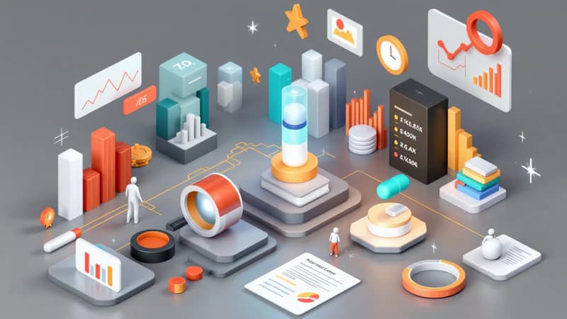 White bot examining qualification criteria checklist for autonomous SEO platform features