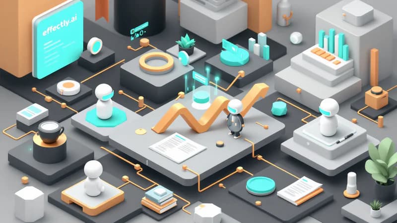 AI-robotar som utför automatiserade SEO-uppgifter med innehållscrawlers och optimeringsverktyg